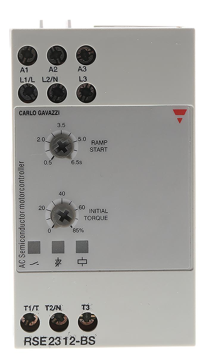 Produktfoto 1 von Carlo Gavazzi RSE Sanftstarter 1-phasig 3 kW, 230 V ac / 12 A