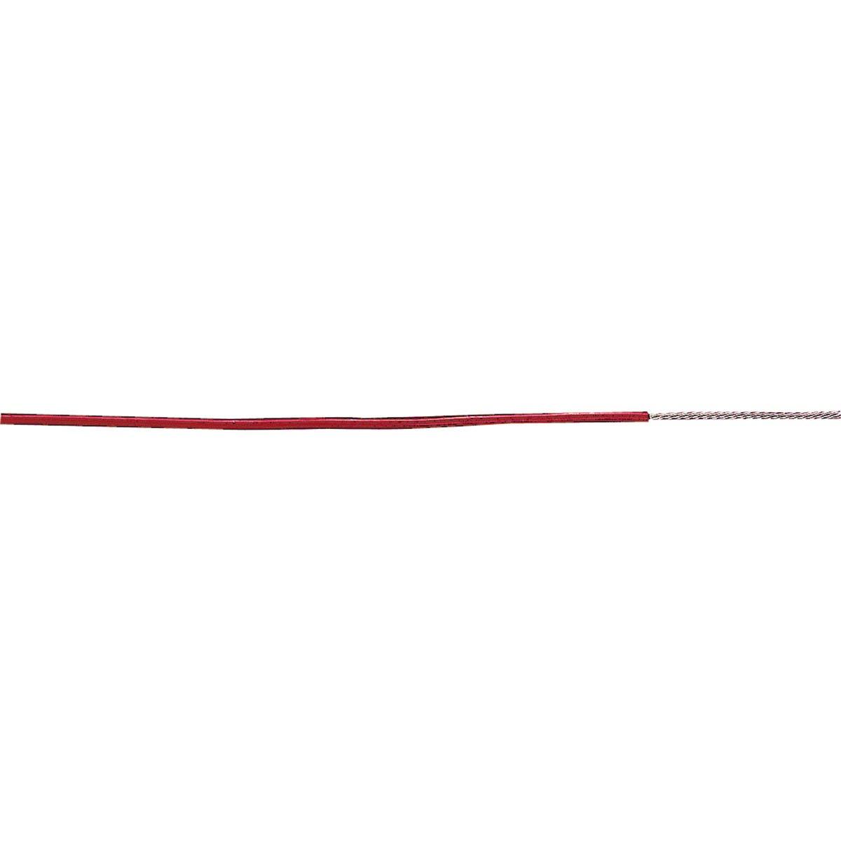 Produktfoto 1 von Lapp Netzkabel, 1-adrig Typ Einadrig Rot x 24 mm2, 100m, 500 V, Polytetrafluorethylen PTFE