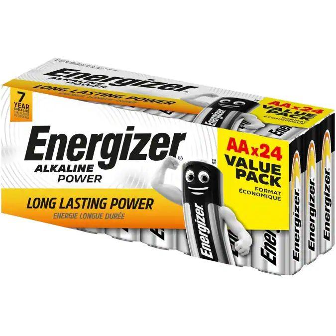 Produktfoto 1 von Energizer AA-Batterien, Zink-Mangandioxid, 1.5V Flachkontakt