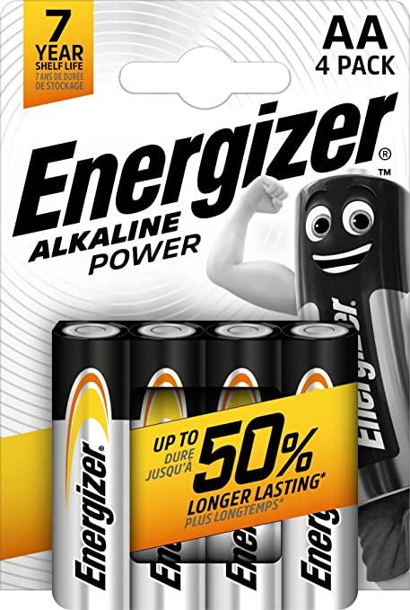 Produktfoto 1 von Energizer AA-Batterien, Zink-Mangandioxid, 1.5V Flachkontakt