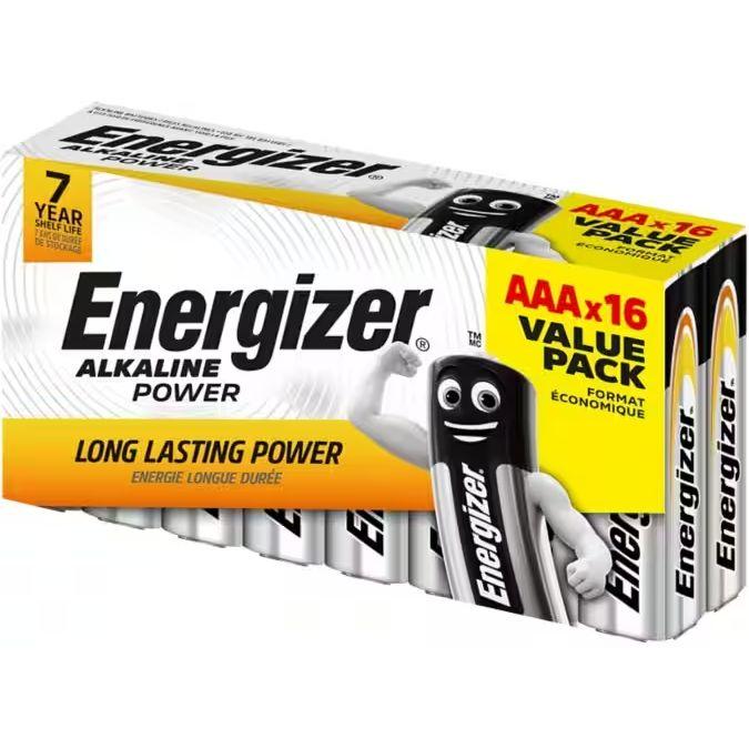 Produktfoto 1 von Energizer Energizer Industrial AAA-Batterien, Zink-Mangandioxid, 1.5V, Flachkontakt Anschluss