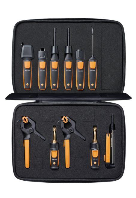 Produktfoto 1 von Testo Multimeter, Smart Probes HVAC/R Ultimate kit, ±0,5 (testo 405i) °C, ±0,5 (testo 410i) °C, ±0,5 (testo 605i) °C,