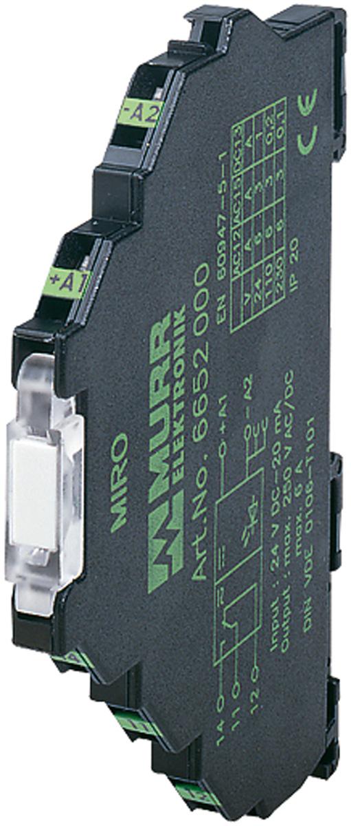 Produktfoto 1 von Murrelektronik Limited Interface Relais / 250V ac/dc 24V dc, 1-poliger Wechsler DIN-Schienen 24 V dc → 250V ac/dc