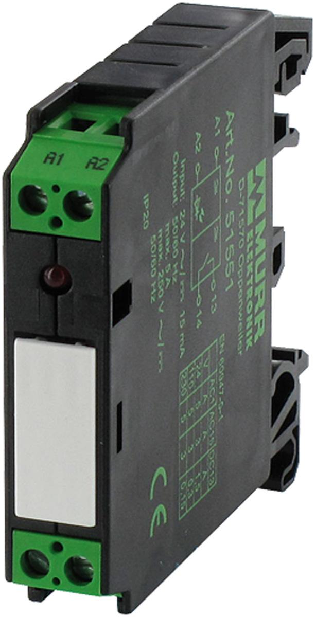 Produktfoto 1 von Murrelektronik Limited Interface Relais / 250V ac/dc 24V dc, 1-poliger Schließer DIN-Schienen 24 V dc →