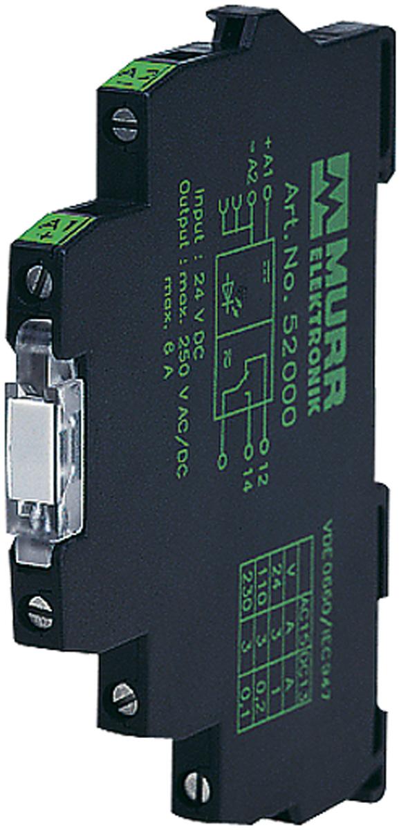 Produktfoto 1 von Murrelektronik Limited Interface Relais / 250V ac/dc 24V dc, 1-poliger Wechsler DIN-Schienen 24 V dc → 250V ac/dc