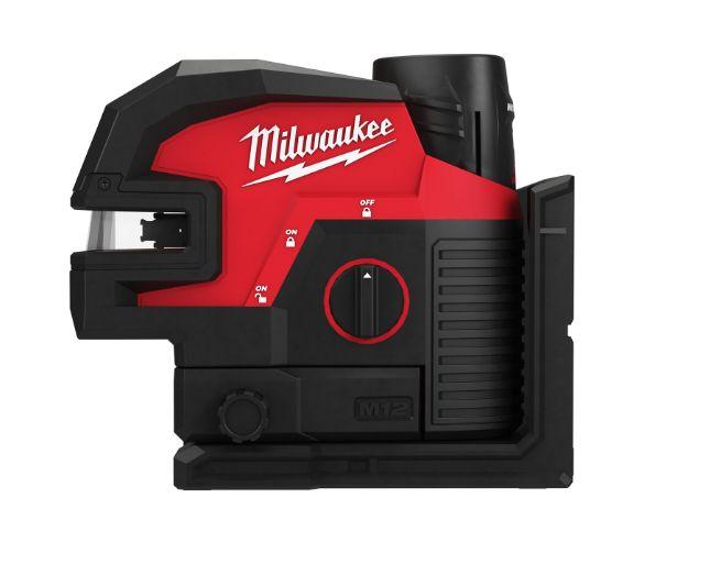 Produktfoto 1 von Milwaukee CLL4P-301C Lasernivelliergerät selbstnivellierend, Klasse 2