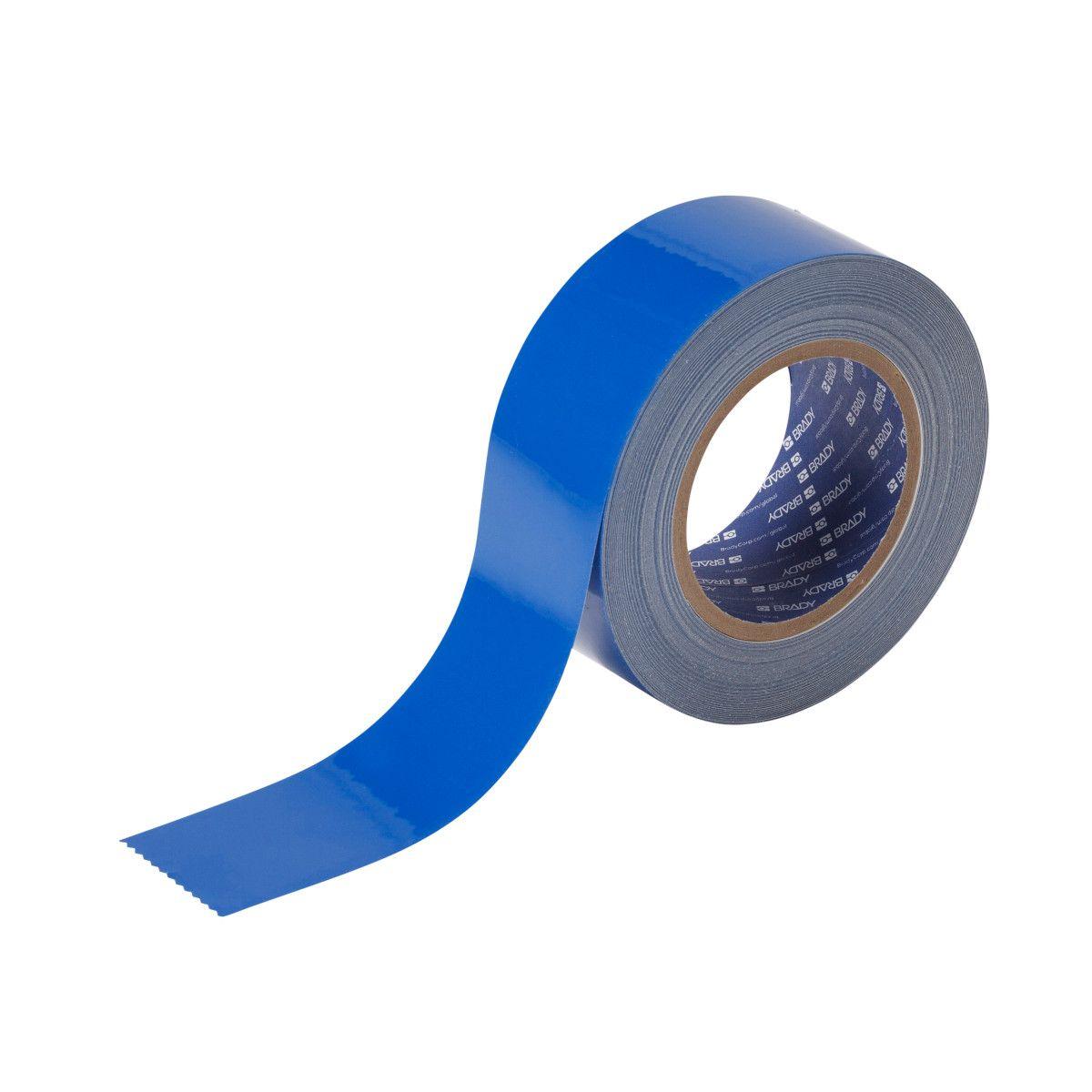 Produktfoto 1 von Brady Gummi Bodenmakierung Blau Typ Klebeband für Fußböden, Stärke 0.2mm, 50.8mm x 30.48m