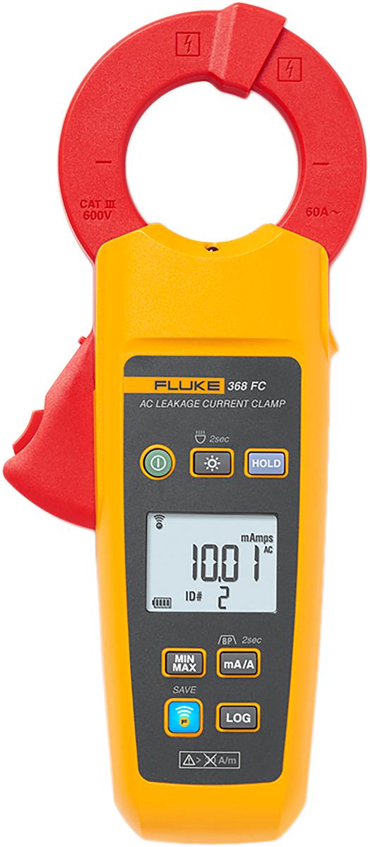 Fluke 368 Zangenmessgerät Stromprüfer CAT III / 60A ac, DKD/DAkkS-kalibriert