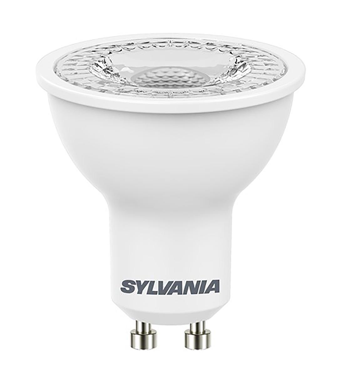 Produktfoto 1 von Sylvania RefLED V3, LED, LED-Reflektorlampe, 5 W / 230V, 345 lm, GU10 Sockel, 3000K warmweiß