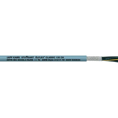 Lapp Netzkabel, 4-adrig Typ Flexibel, mehradrig Grau x 0,5 mm2, 100m, 600 V ac, Halogenfreier Verbundstoff