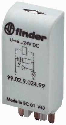 Finder Steckmodul LED + Diode