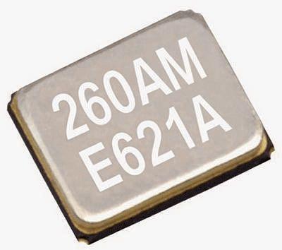 Epson 16MHz Quarz, Oberflächenmontage, ±10 → ±30ppm, 9pF, B. 2mm, H. 0.55mm, L. 2.5mm, SMD, 4-Pin