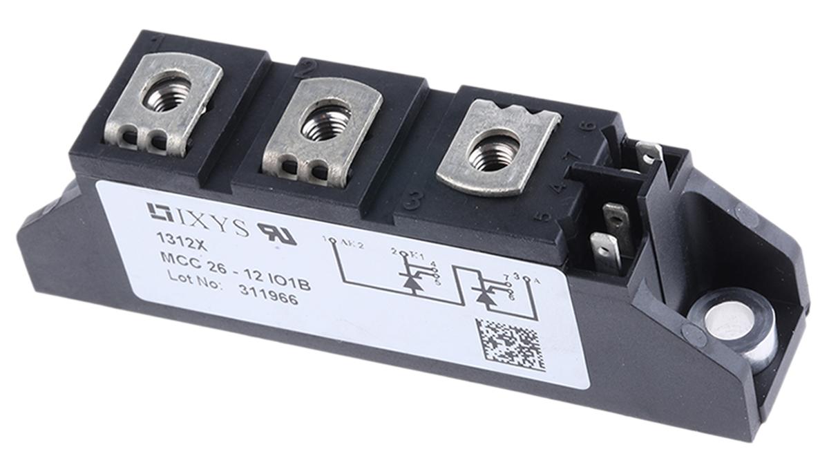 Produktfoto 1 von IXYS SCR Modul Zweifachthyristormodul 32A TO-240AA 1200V 0.56kA