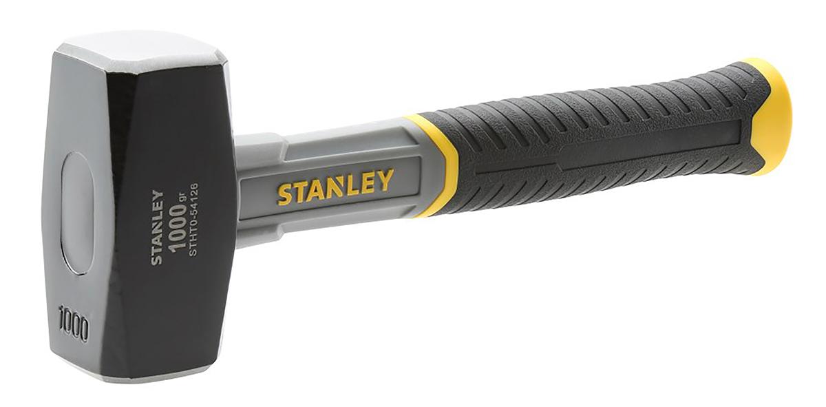 Stanley Hammer, Fäustel aus C-Stahl Fiberglas-Stiel 1kg