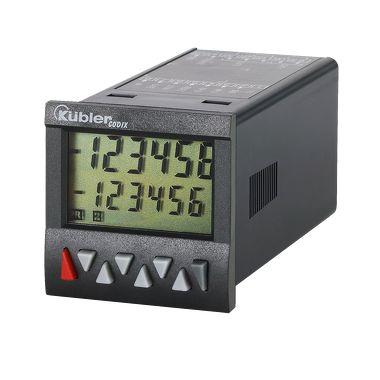 Produktfoto 1 von Kübler CODIX 924 Bidirektional Zähler LCD 6-stellig, Frequenz, Impuls, Zeit, max. 65kHz, 90 → 260 V ac, -999999