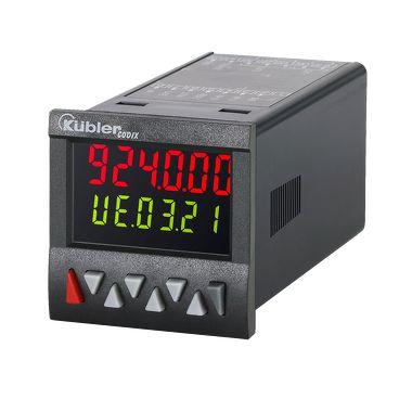 Produktfoto 1 von Kübler CODIX 924 Bidirektional Zähler LCD 6-stellig, Frequenz, Impuls, Zeit, max. 65kHz, 90 → 260 V ac, -999999