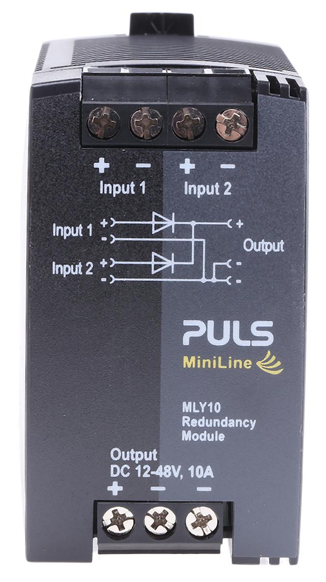 Produktfoto 1 von PULS MiniLine MLY Redundanzmodul 9W, 24V dc / 10A