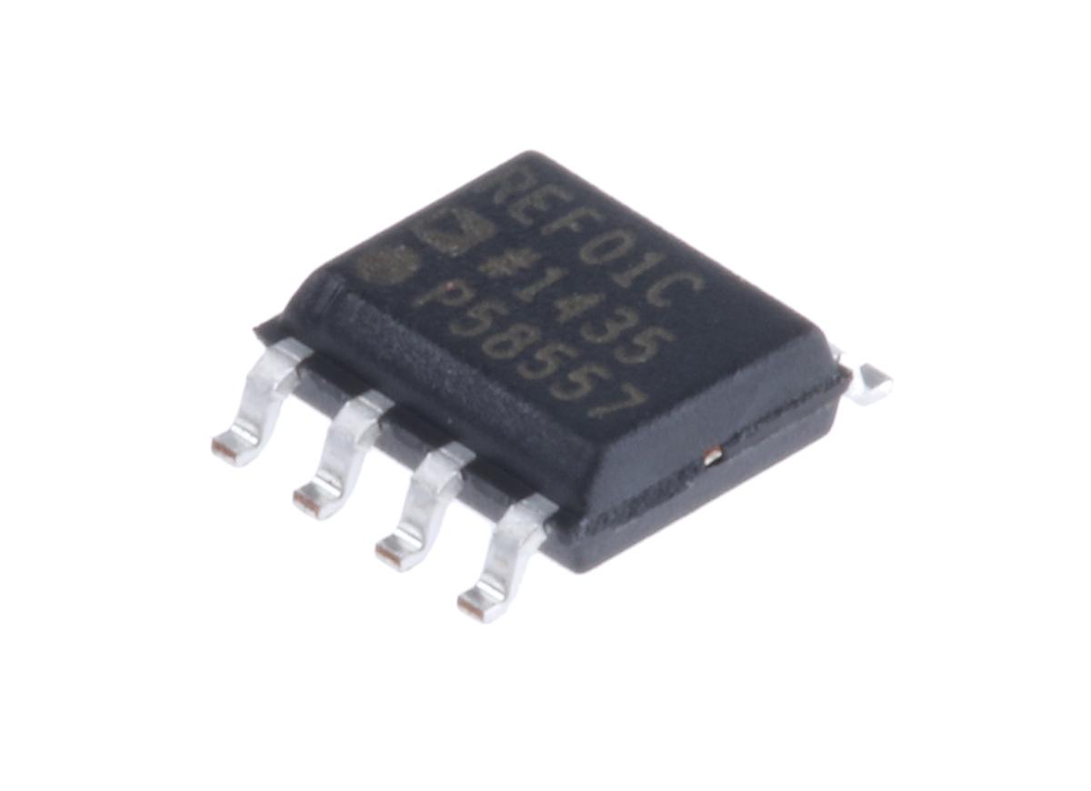 Produktfoto 1 von Analog Devices Spannungsreferenz, 10V SOIC, 36 V max., Fest, 8-Pin, ±1.0 %, Serie, 8mA