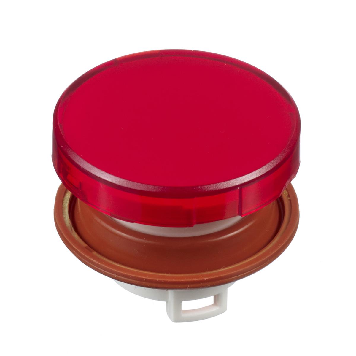 Idec HW Drucktastenkopf Ø 22mm, Rot Rund IP 20