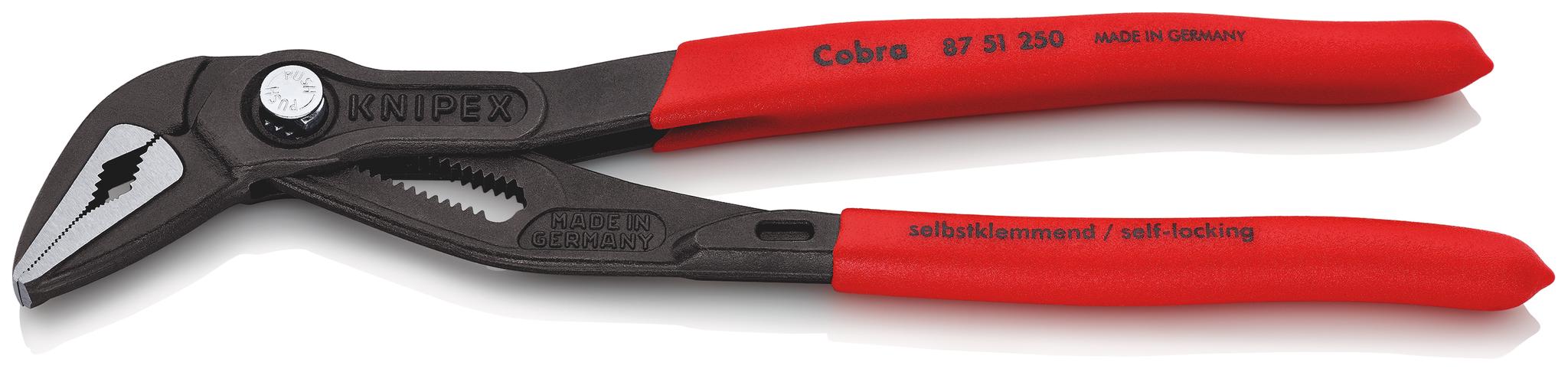 Produktfoto 1 von Knipex Cobra® ES Wasserpumpenzange / Backen 42mm 250 mm