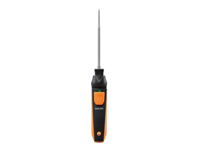 Produktfoto 1 von Testo Digital Thermometer, 915i, , , Messelement Typ K, Bluetooth Kommunikation, ISO-kalibriert