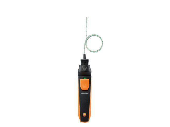 Testo Digital Thermometer, 915i, , , Messelement Typ K, Bluetooth Kommunikation, ISO-kalibriert