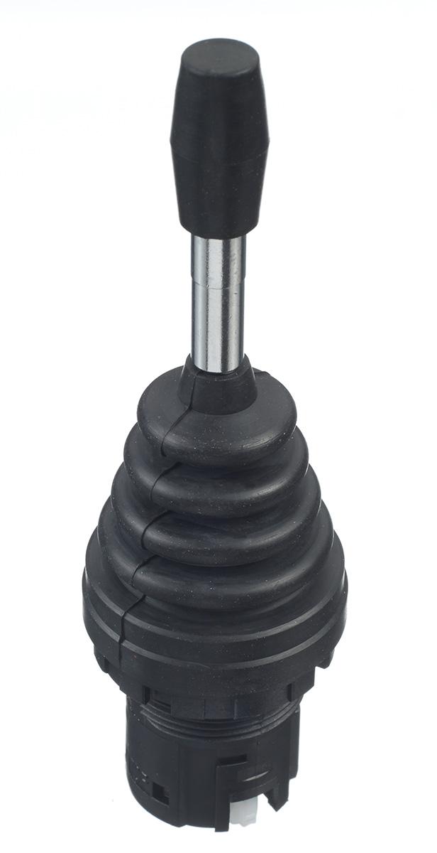 Idec Joystick, 1-Achsen Federrückstellung, 1-poliger Schließer, 600V / 10 A, IP 65 Griff Typ Hebel