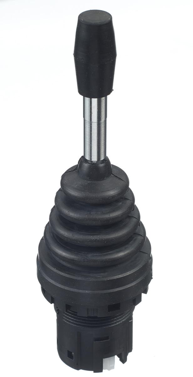 Idec Joystick, 2-Achsen Federrückstellung, 1-poliger Schließer, 600V / 10 A, IP 65 Griff Typ Hebel