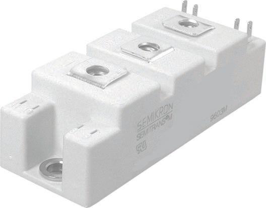 Produktfoto 1 von Semikron IGBT-Modul / 232 A ±20V max., 1200 V, 5-Pin SEMITRANS2 N-Kanal