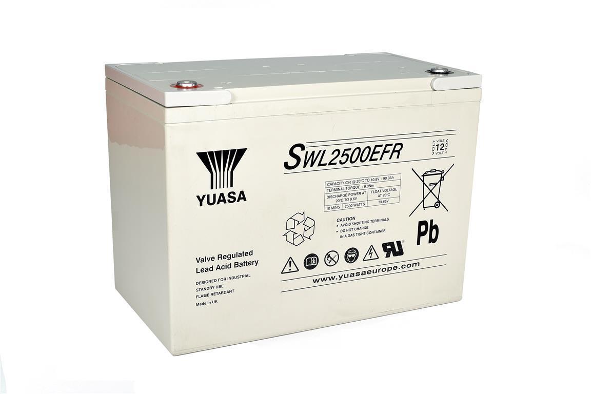 Yuasa Bleiakku, 12V / 93.6Ah, M6-Anschluss