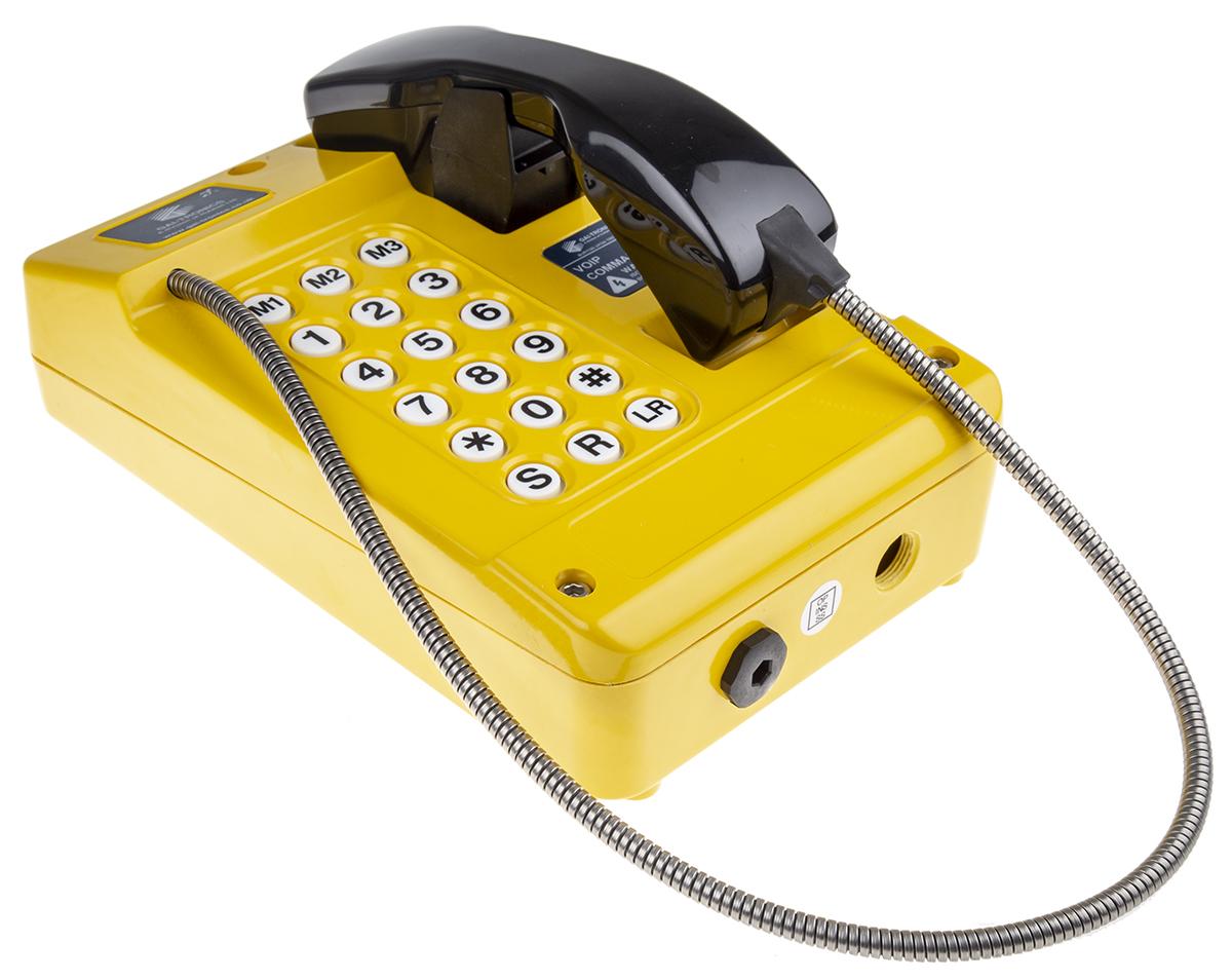 Gai-Tronics Commander Telefon Mit Kabel, Wandmontage