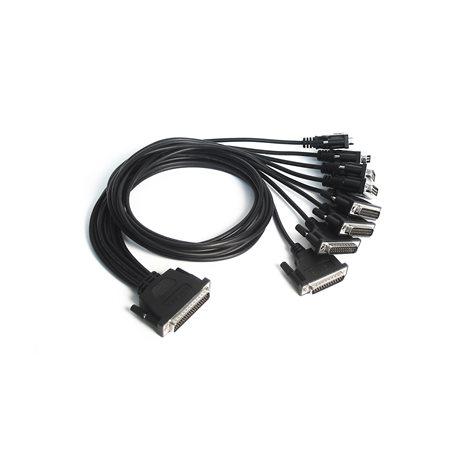 Produktfoto 1 von MOXA Serielles Kabel / RJ45 / 25-polig, D-Sub Buchse, 1.5m