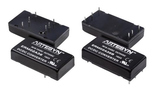 Produktfoto 1 von Artesyn ERM DC/DC-Wandler 10W 110 V dc IN, ±15V dc OUT / 330mA 3kV dc isoliert