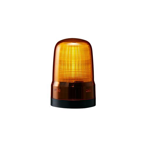 Produktfoto 1 von Patlite SF, LED Verschiedene Lichteffekte LED-Signalleuchte Orange, 12→24 V dc, Ø 80mm x 120mm