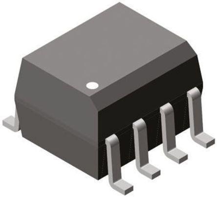 Produktfoto 1 von Broadcom SMD Optokoppler DC-In, 8-Pin SOIC, Isolation 3,75 kV eff