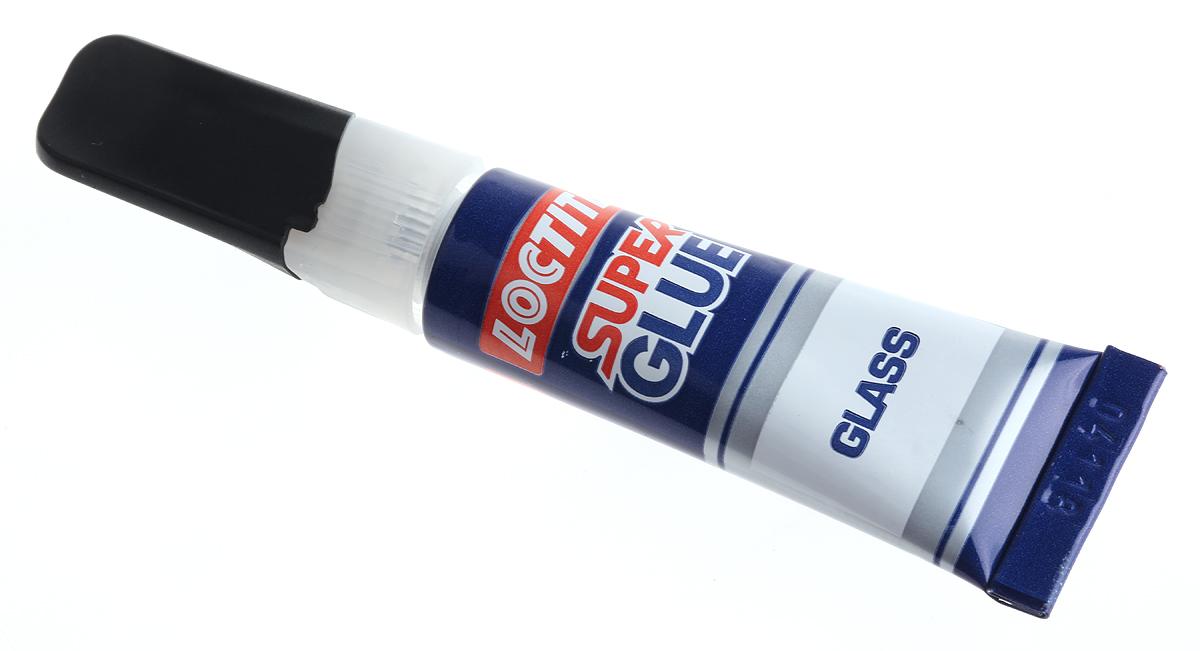 Produktfoto 1 von Loctite Super Glue Glass Methacrylat Acrylklebstoff Flüssig transparent, Tube 3 ml, für Glas