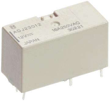 Produktfoto 1 von Panasonic  Bistabiles Relais, Printrelais 2-poliger Wechsler 10A 24V dc Spule / 150mW