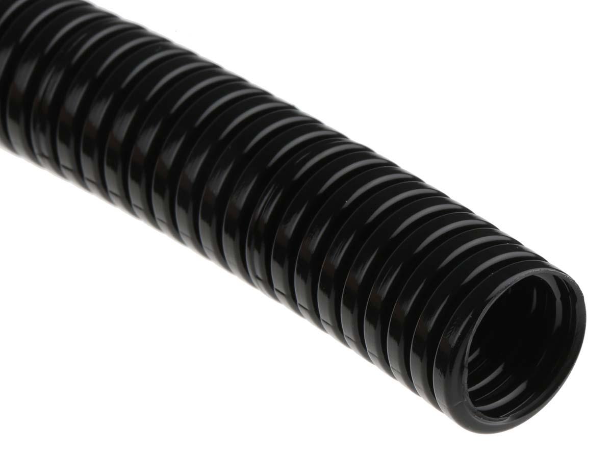 PMA PCL Leerrohr Kunststoff, Ø 16mm nom. flexibel, Schwarz A ø 15.8mm I ø 12mm x 10m IP68