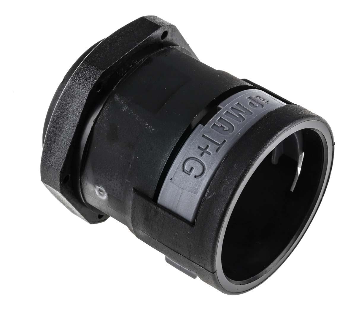 PMA PA 6 Kabelrohr Befestigung Gerade PG29 29mm Schwarz IP68