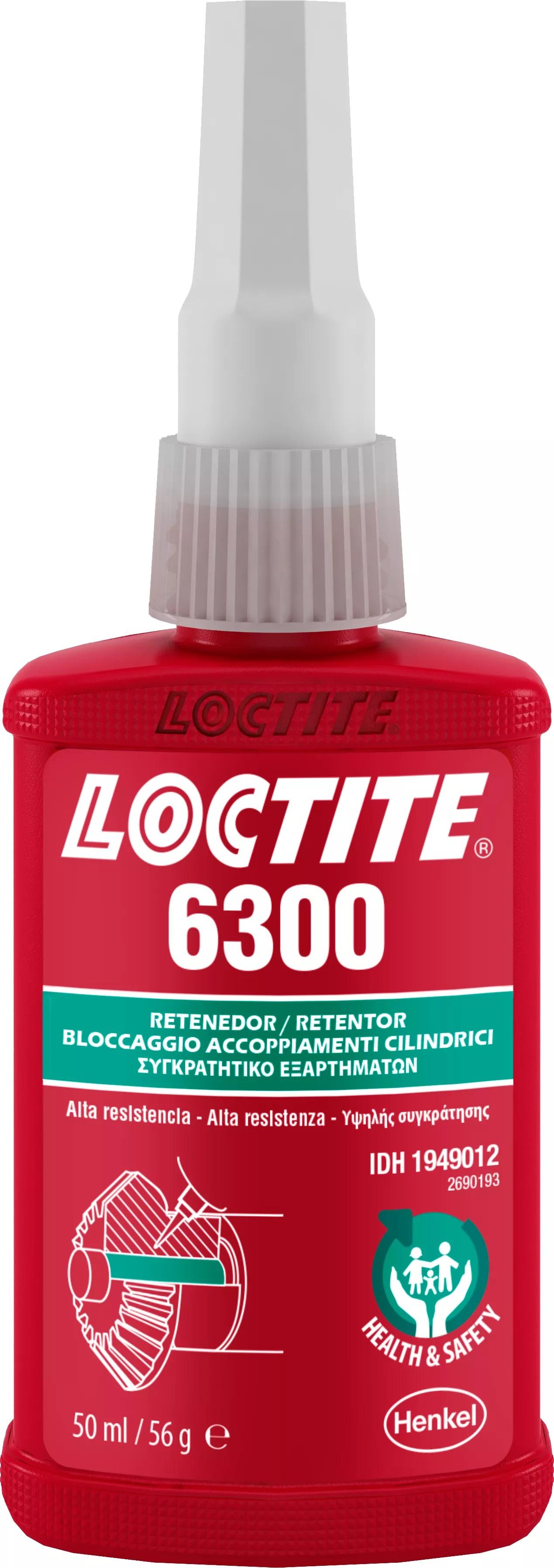 Produktfoto 1 von Loctite 6300 Flüssig Grün, Flasche 50 ml, für Metall