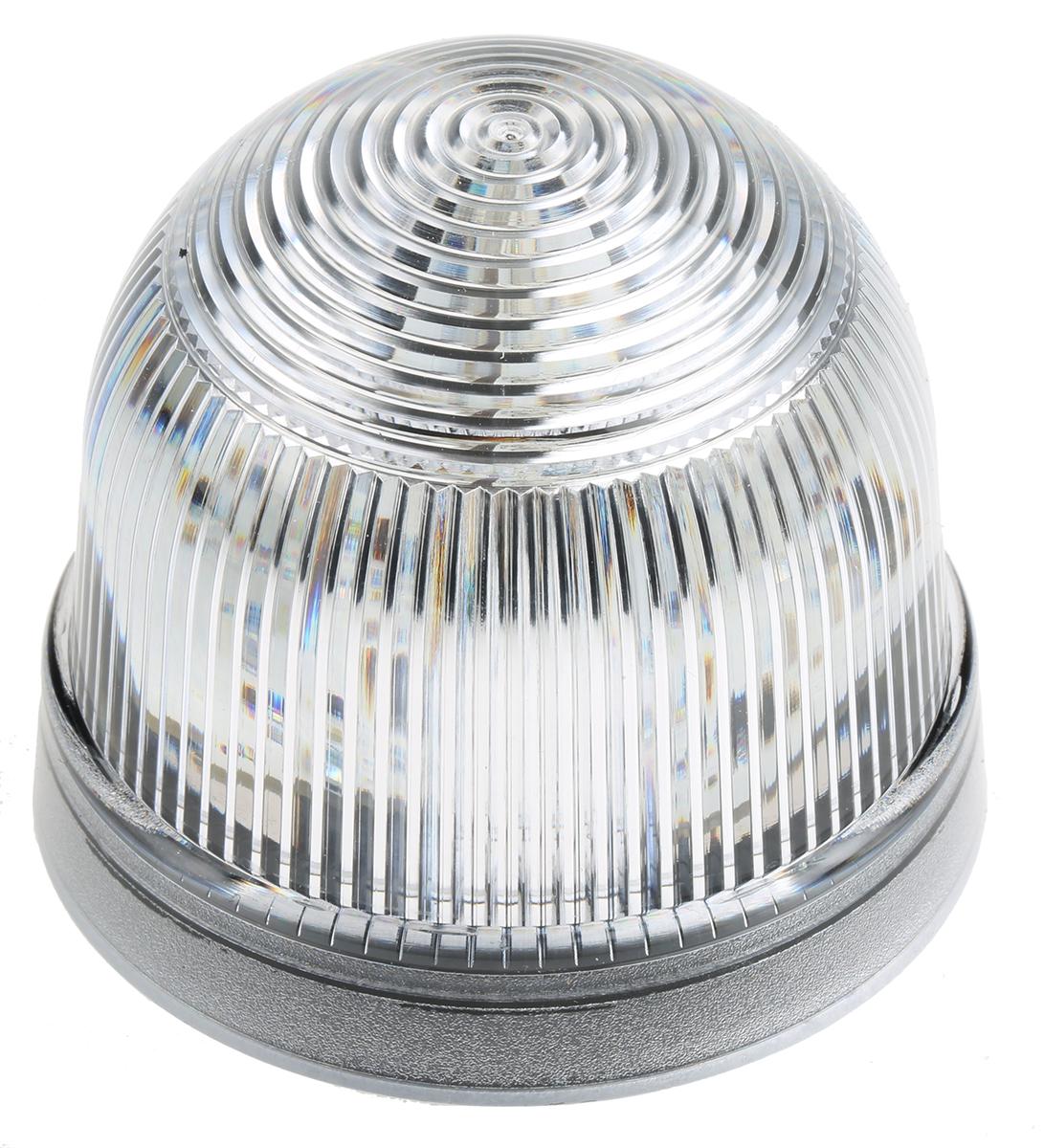 Werma EM 816, LED Dauer Signalleuchte Klar, 5 V DC, Ø 75mm x 97mm