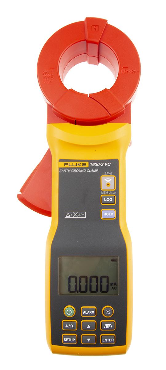 Produktfoto 1 von Fluke 1630-2 FC LCD Erdungsprüfgerät CAT III 1000V, bis 1.5kΩ