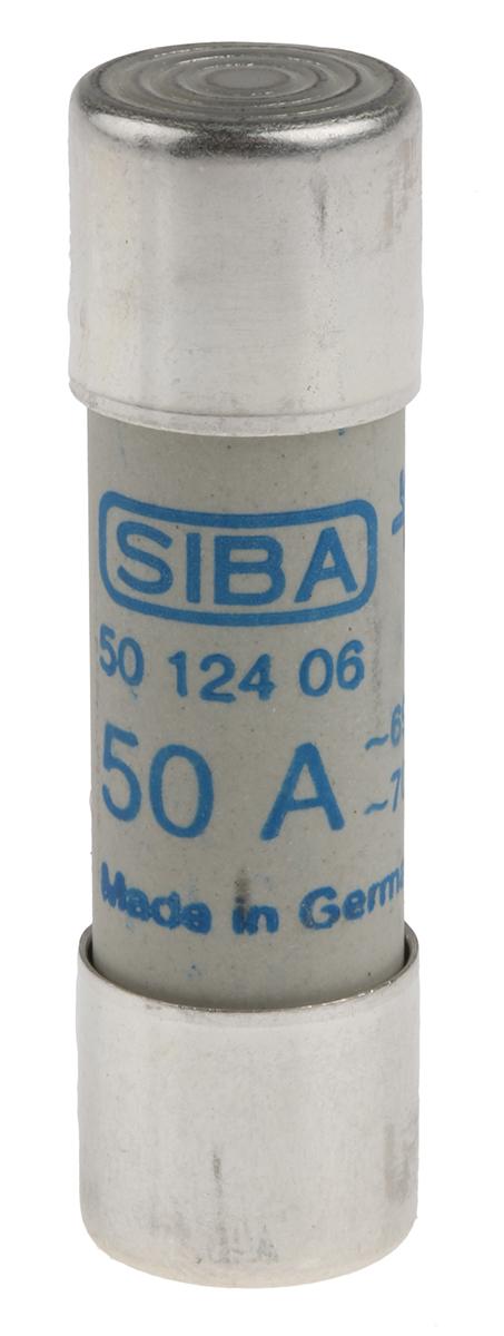 Produktfoto 1 von SIBA URZ Feinsicherung / 50A 14 x 51mm 690V ac Keramik gR