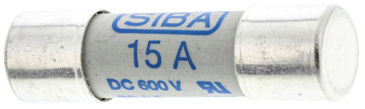 SIBA URZ Feinsicherung / 15A 10 x 38mm 600V dc Keramik gPV, gR