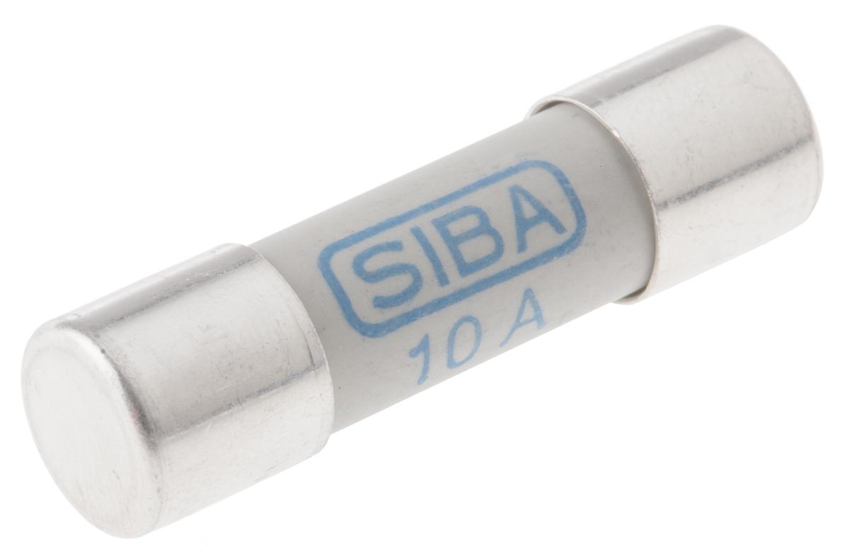 SIBA URZ Feinsicherung / 10A 10 x 38mm 1kV dc Keramik gPV