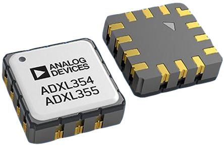 Produktfoto 1 von Analog Devices Beschleunigungssensor 3-Achsen SMD Analog Analog LCC 1.5kHz 14-Pin