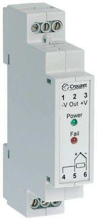 Produktfoto 1 von Crouzet Signalwandler, Temperaturwandler 24V dc, Widerstands-Temperaturfühler (RTD) -40 → 40°C EIN / Spannung 0