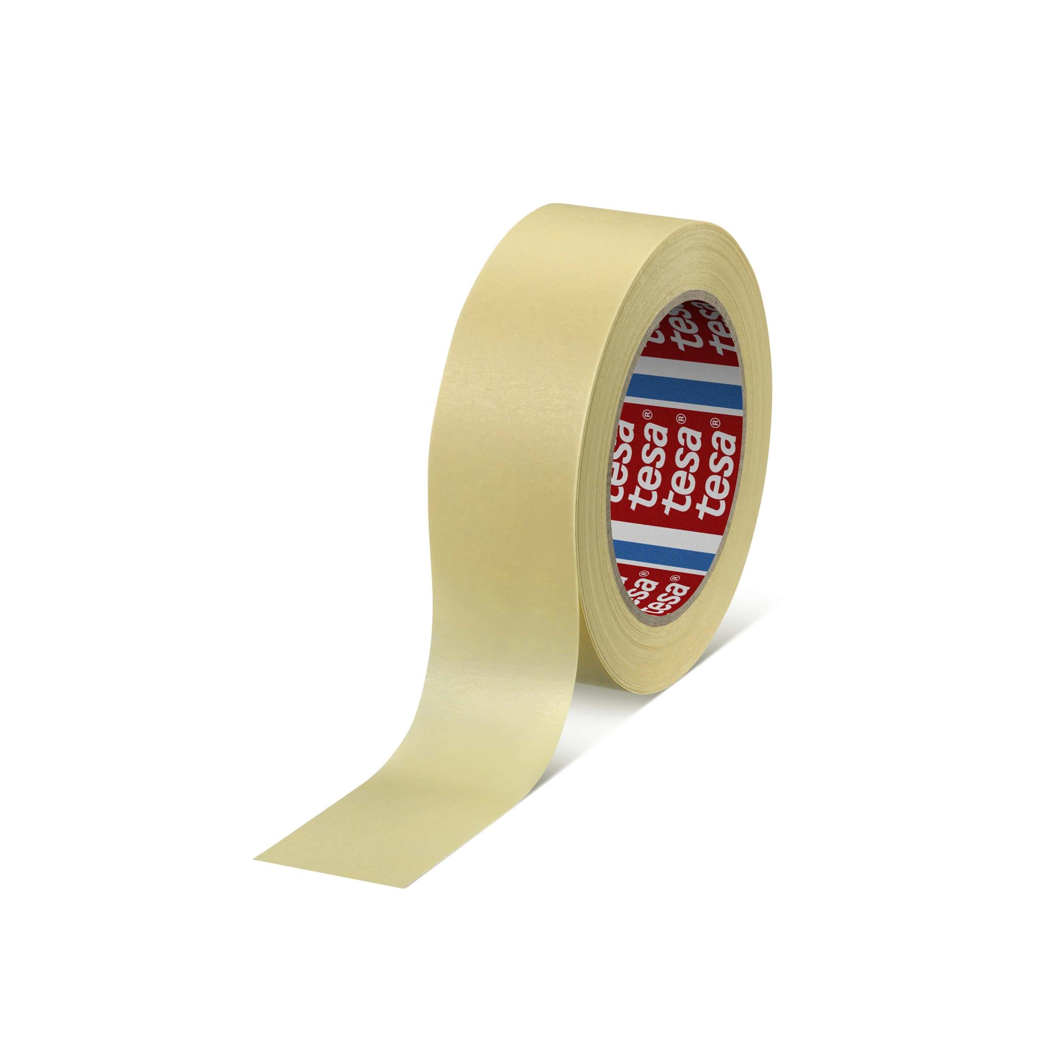 Produktfoto 1 von Tesa 4323 Papier Abdeckband Beige, Stärke 0.13mm Naturgummi-Kleber 38mm x 50m