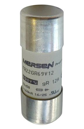 Mersen Protistor Feinsicherung FF / 80A 22 x 58mm 500 V dc, 690 V ac, 700V ac Keramik gR