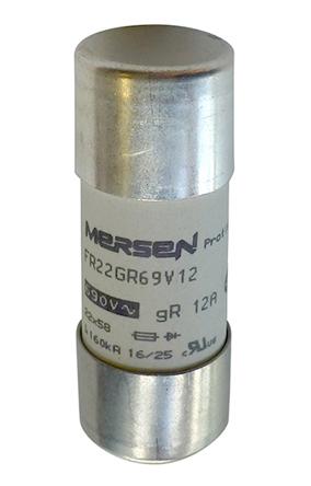 Mersen Protistor Feinsicherung FF / 50A 22 x 58mm 500 V dc, 690 V ac, 700V ac gR